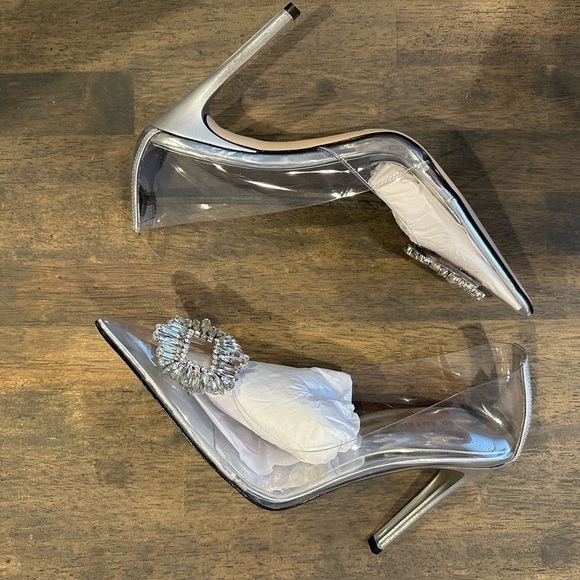 Good American Cinderella Pumps New without Box - Picture 3 of 6